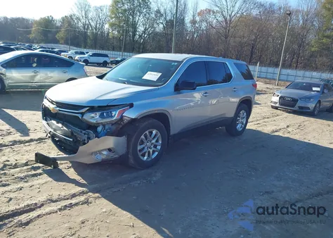 2021 Chevrolet Traverse Awd Ls from USA, damaged, VIN 1GNEVFKW9MJ104652